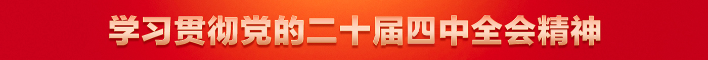 学习贯彻党的二十届四中全会精神